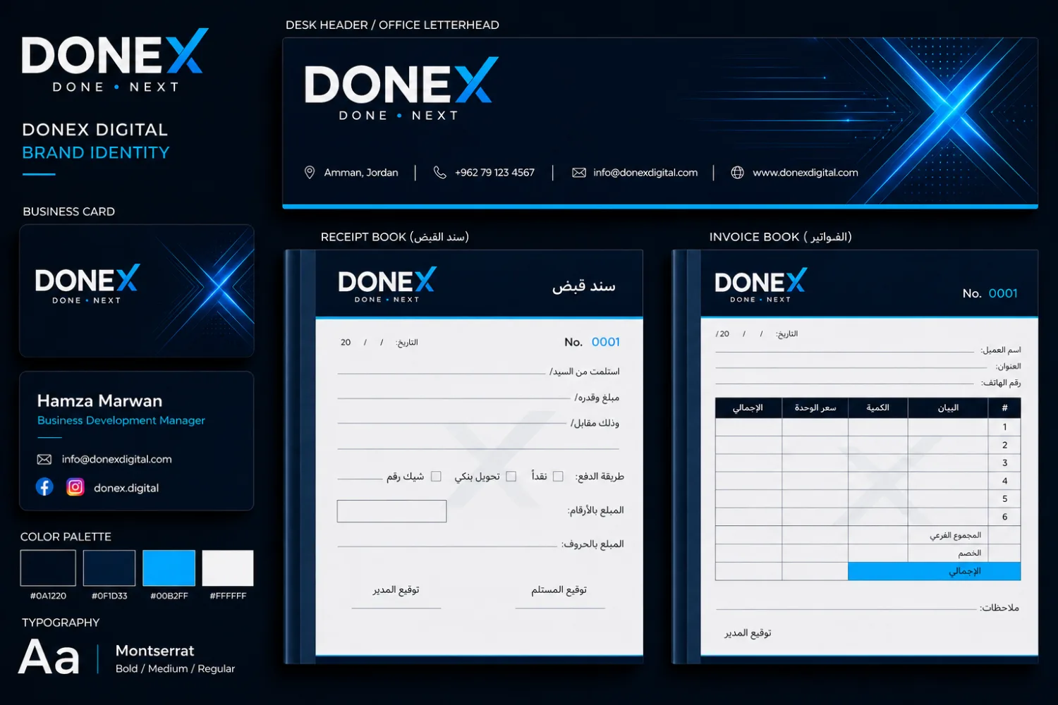 الهوية البصرية مع DONEX انت في المكان الصح..